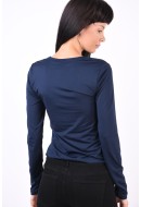 Bluza Dama Vero Moda Vmhanna Bianca V-Neck Navy Blazer